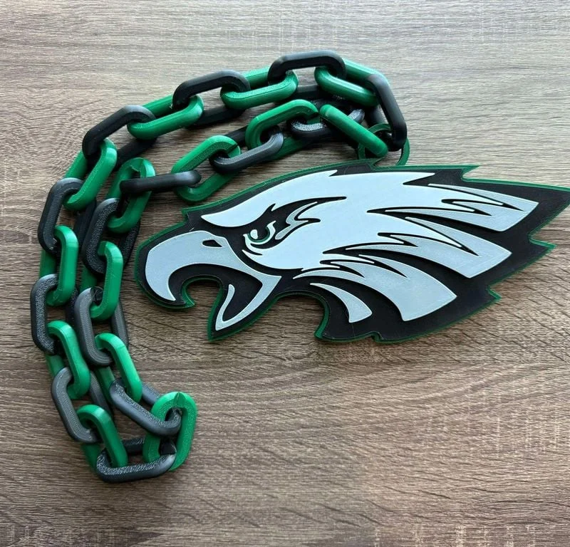 Dây chuyền, mặt dây chuyền Philadelphia Eagles bản Oversized