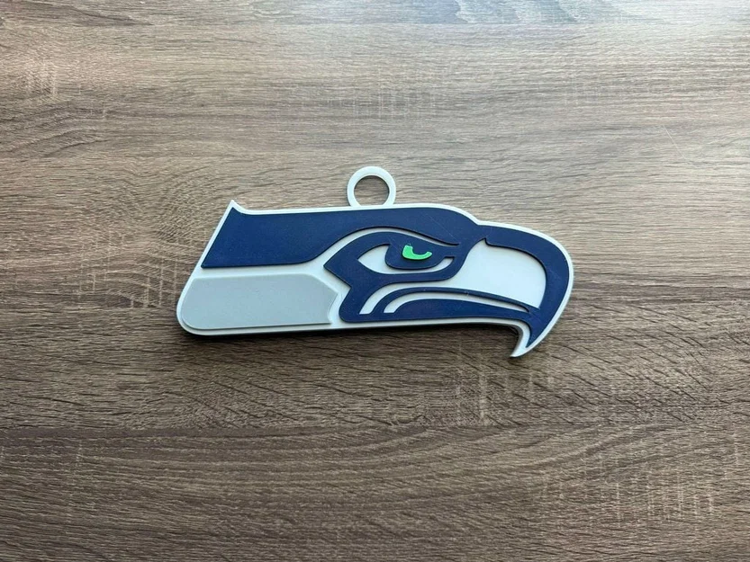 Dây chuyền và Mặt dây chuyền Seattle Seahawks Oversized - Image 1