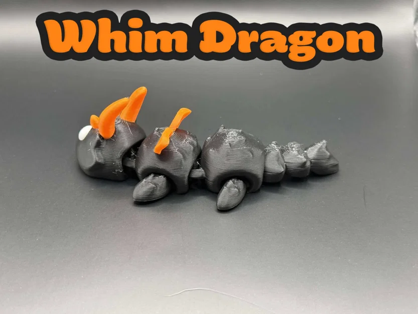 Mô hình Rồng Whim Dragon khớp nối linh hoạt bởi Salvadori3D - Image 4