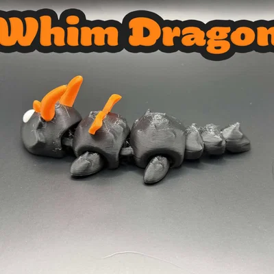 Mô hình Rồng Whim Dragon khớp nối linh hoạt bởi Salvadori3D