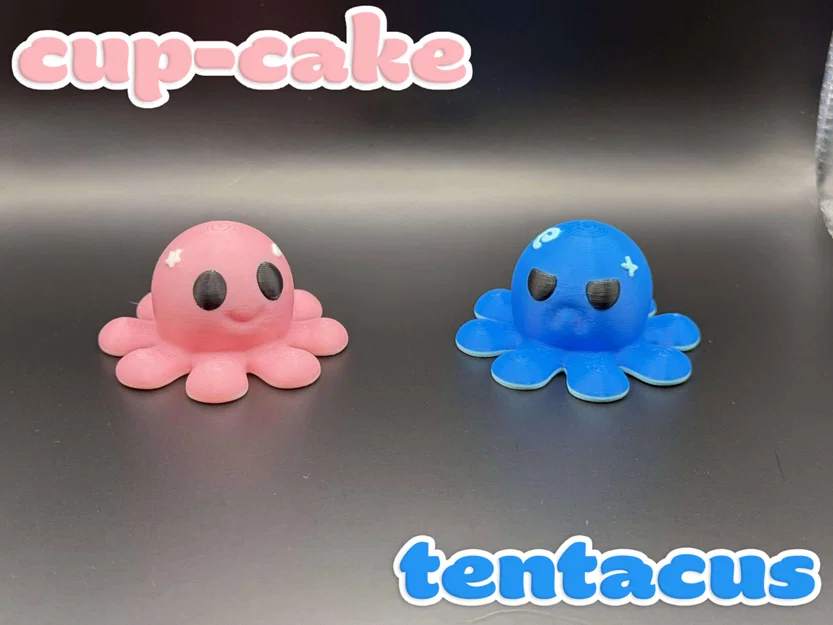 Chonky Chaps: Bộ đôi mô hình bạch tuộc Cupcake và Tentacus - Image 1