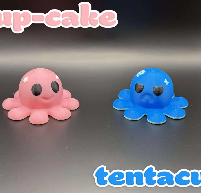 Chonky Chaps: Bộ đôi mô hình bạch tuộc Cupcake và Tentacus