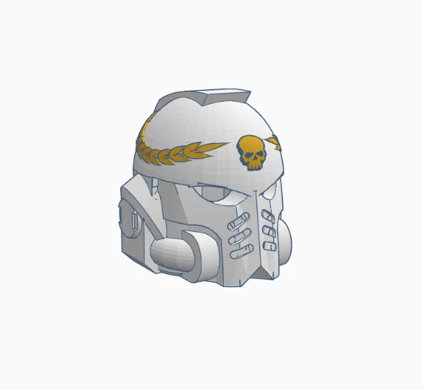 Mũ giáp chiến binh có vòng nguyệt quế dành cho Dummy 40K - Image 1