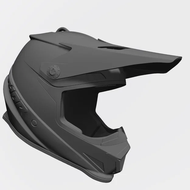 Mô hình nón bảo hiểm Motocross 3D ấn tượng - Image 2