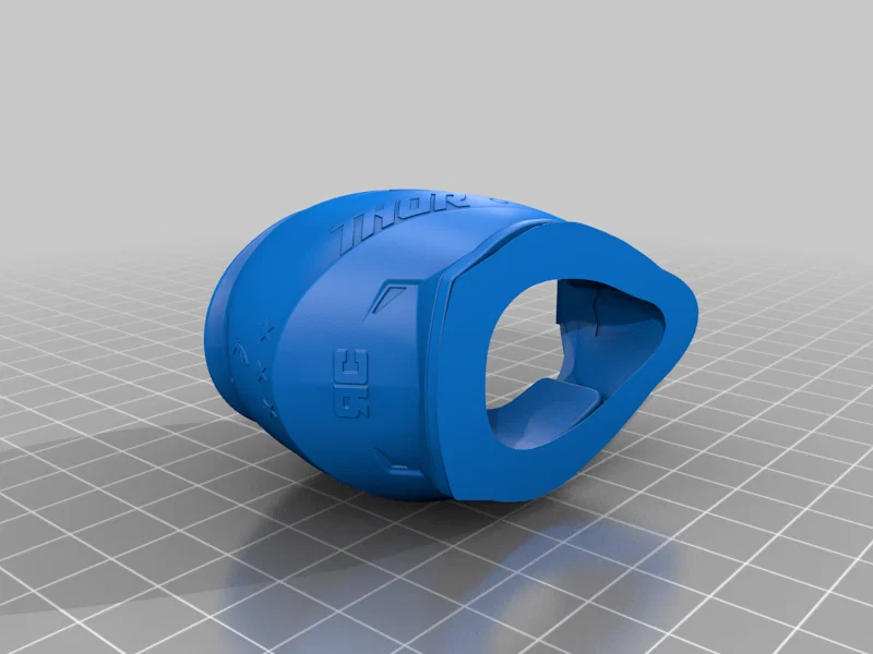 Mô hình nón bảo hiểm Motocross 3D ấn tượng - Image 4