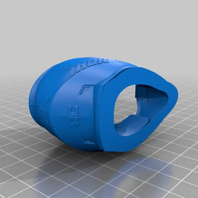 Mô hình nón bảo hiểm Motocross 3D ấn tượng