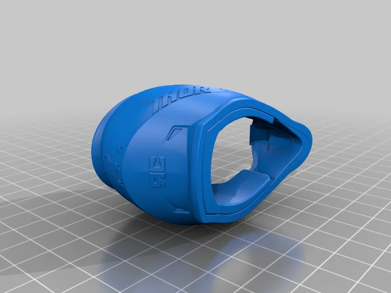 Mô hình nón bảo hiểm Motocross 3D ấn tượng - Image 6