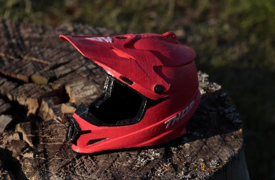 Mô hình nón bảo hiểm Motocross 3D ấn tượng - Image 8