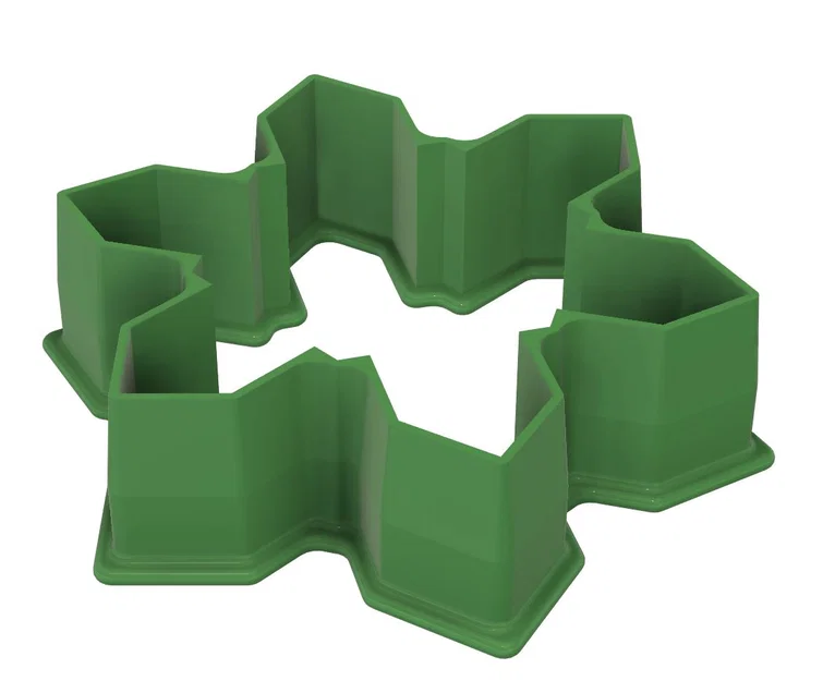 Baking - Khuôn cắt bánh quy hình bông tuyết - Image 3