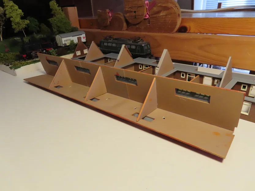 Mô hình nhà kiểu Hà Lan tỷ lệ 1:87 H0 - Nijverheid 3 - Image 6