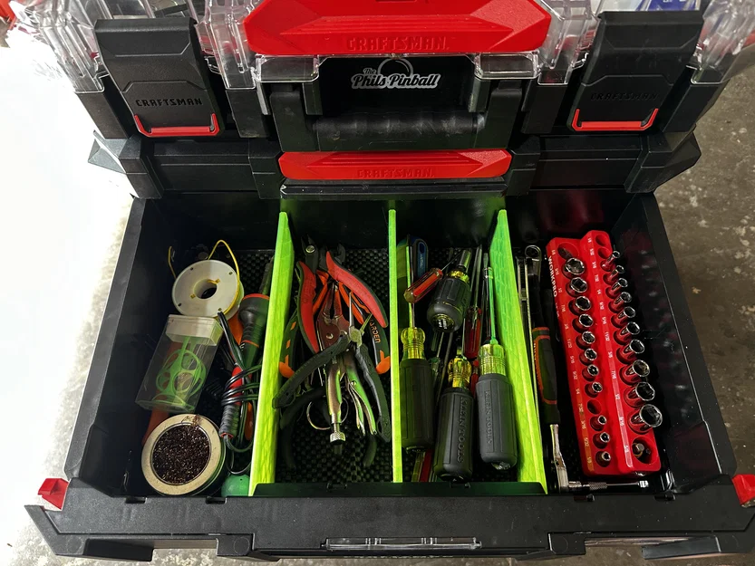 Bộ vách ngăn ngăn kéo Craftsman TradeStack - Image 2