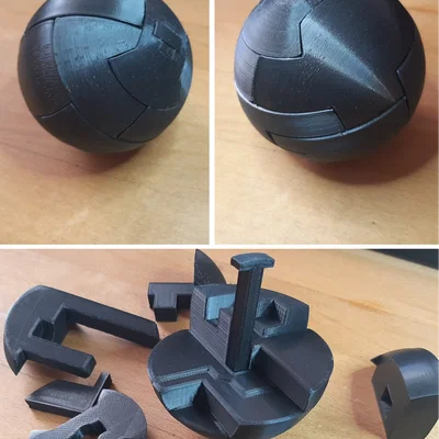 Quả cầu xếp hình 3D (3D Puzzle Sphere)