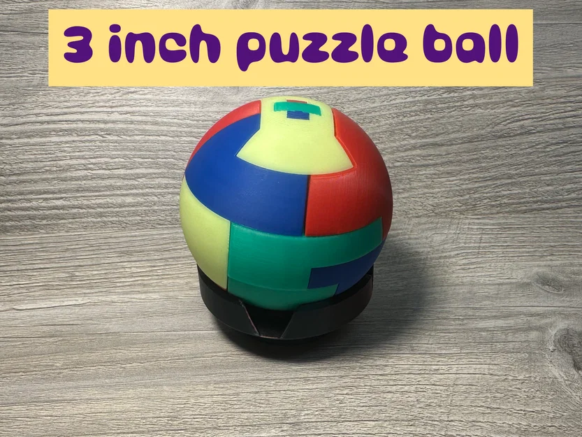 Quả cầu xếp hình 3D (3D Puzzle Sphere) - Image 2
