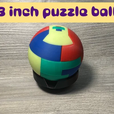 Quả cầu xếp hình 3D (3D Puzzle Sphere)