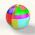 Quả cầu xếp hình 3D (3D Puzzle Sphere) - Thumbnail 3