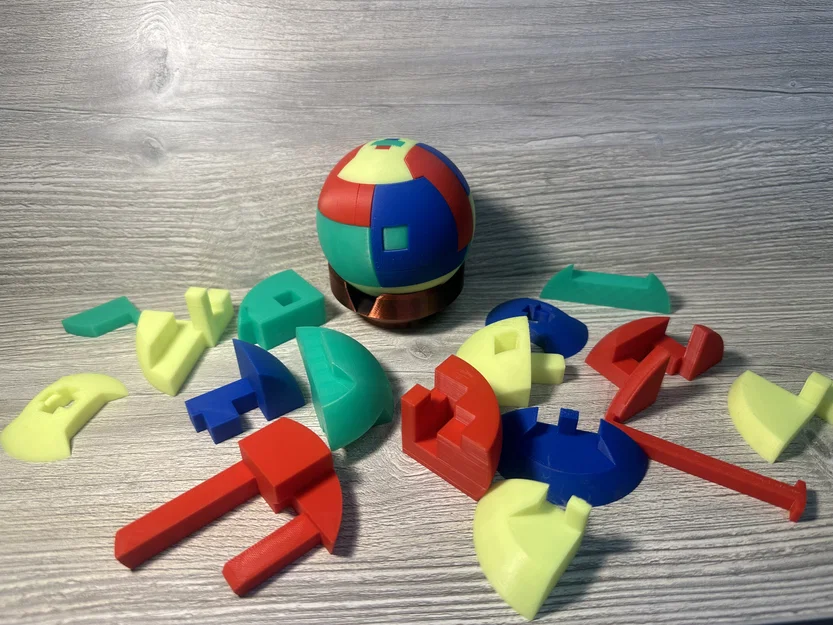 Quả cầu xếp hình 3D (3D Puzzle Sphere) - Image 6