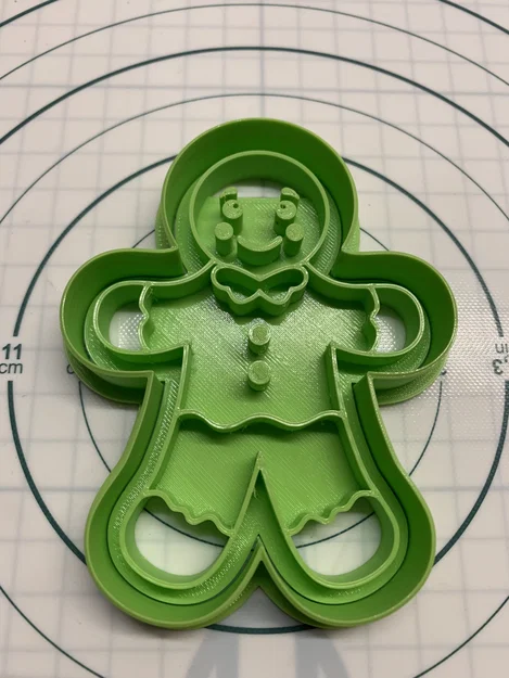 Khuôn cắt bánh quy hình người gừng 2 - Image 2