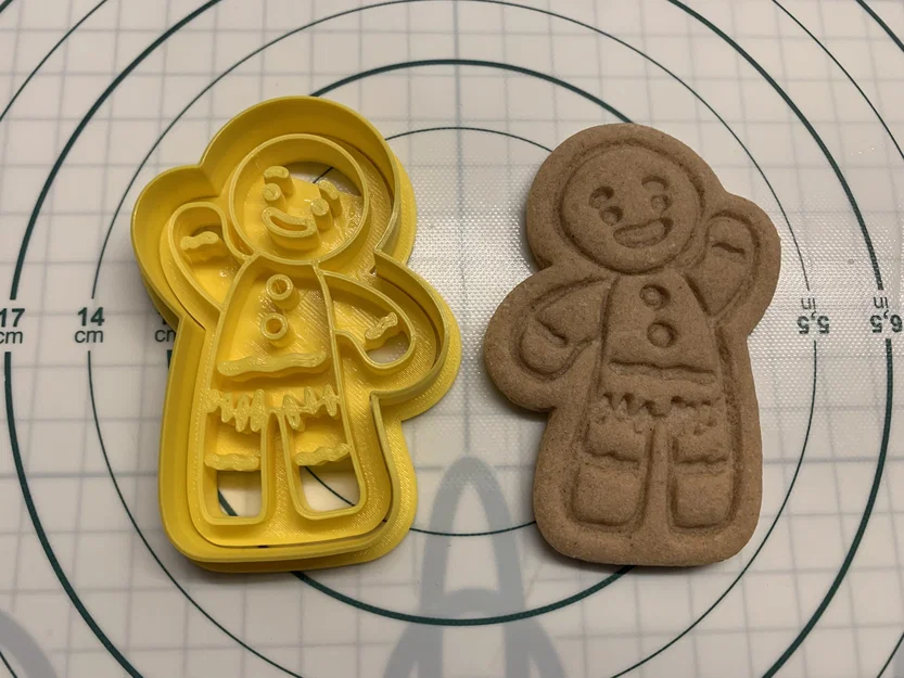 Khuôn cắt bánh quy hình người gừng - Image 1