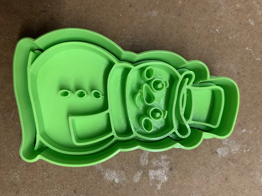 Khuôn cắt bánh quy người tuyết - Image 2