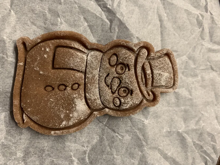 Khuôn cắt bánh quy người tuyết - Image 3