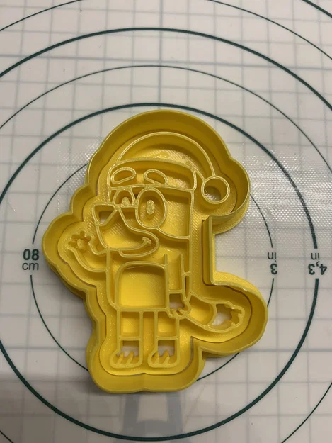 Khuôn cắt bánh quy Giáng sinh Bluey - Image 2