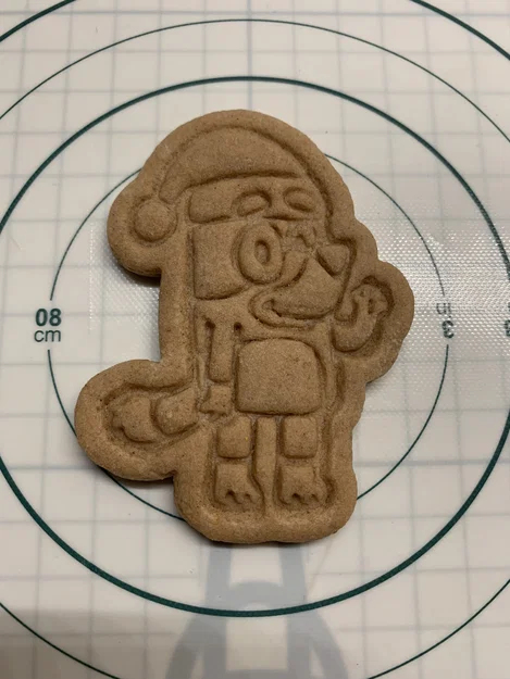 Khuôn cắt bánh quy Giáng sinh Bluey - Image 4