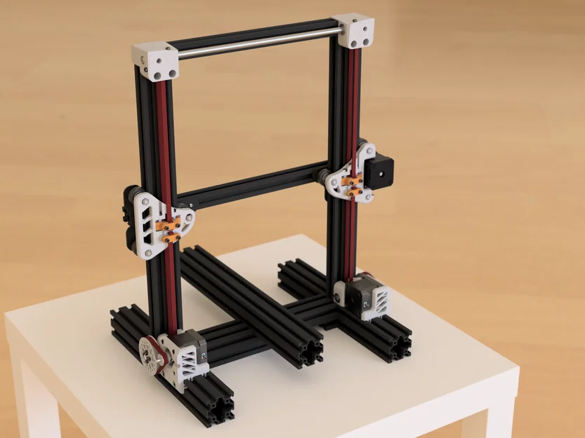 Belted Ender by squirrelf - Nâng cấp hệ thống truyền động dây đai cho Ender 3 - Image 1