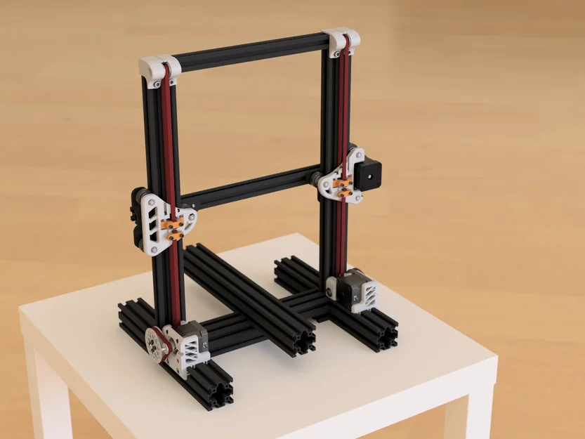 Belted Ender by squirrelf - Nâng cấp hệ thống truyền động dây đai cho Ender 3 - Image 2