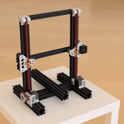 Belted Ender by squirrelf - Nâng cấp hệ thống truyền động dây đai cho Ender 3