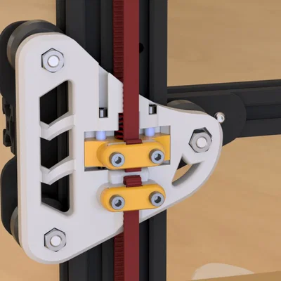Belted Ender by squirrelf - Nâng cấp hệ thống truyền động dây đai cho Ender 3