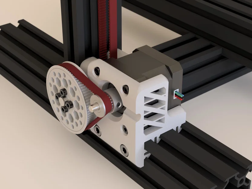 Belted Ender by squirrelf - Nâng cấp hệ thống truyền động dây đai cho Ender 3 - Image 4