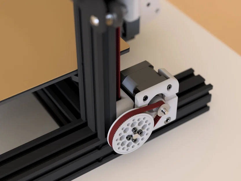 Belted Ender by squirrelf - Nâng cấp hệ thống truyền động dây đai cho Ender 3 - Image 5