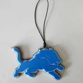 Đồ treo gương chiếu hậu ô tô hình đội Detroit Lions - Thumbnail 2