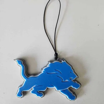 Đồ treo gương chiếu hậu ô tô hình đội Detroit Lions