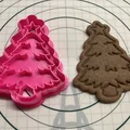 Khuôn cắt bánh quy hình cây thông Noel - Thumbnail 1