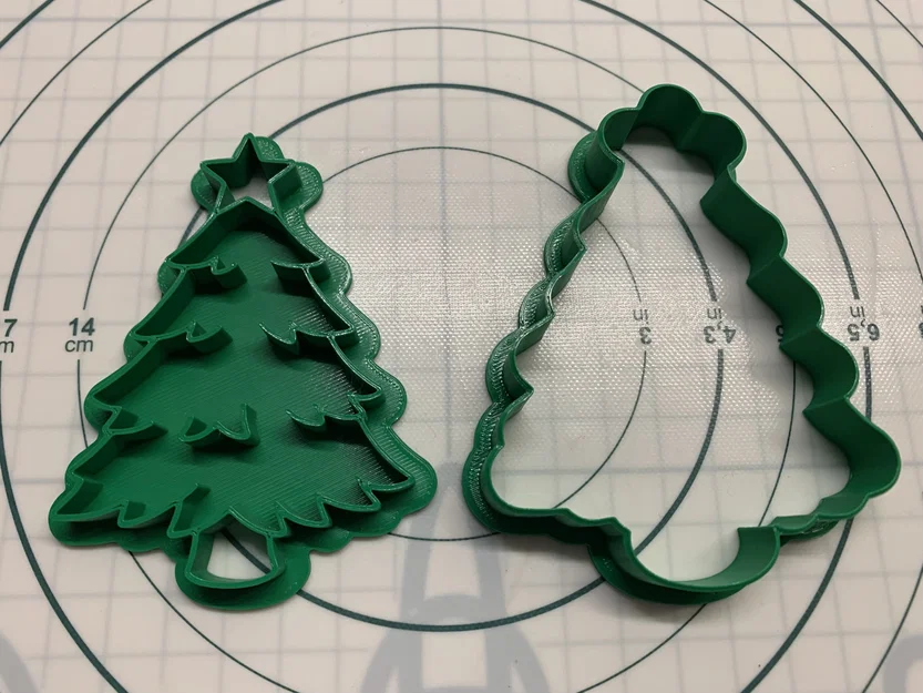 Khuôn cắt bánh quy hình cây thông Noel - Image 4