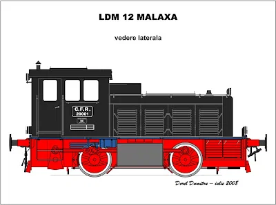 Mô hình đầu máy xe lửa LEGO Locomotive LDM 12 MALAXA in 3D - Image 2