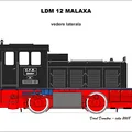 Mô hình đầu máy xe lửa LEGO Locomotive LDM 12 MALAXA in 3D - Thumbnail 2
