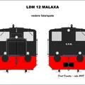 Mô hình đầu máy xe lửa LEGO Locomotive LDM 12 MALAXA in 3D - Thumbnail 3