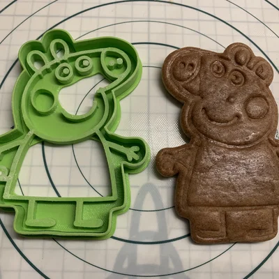 Khuôn cắt bánh quy hình Peppa Pig