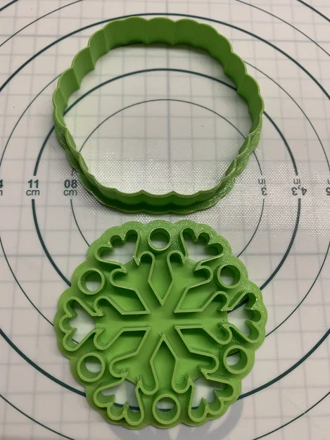 Khuôn cắt bánh quy hình bông tuyết - Image 5