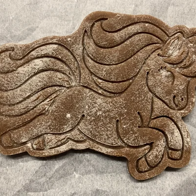 Khuôn cắt bánh quy hình kỳ lân (Unicorn)