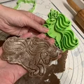 Khuôn cắt bánh quy hình kỳ lân (Unicorn) - Thumbnail 5