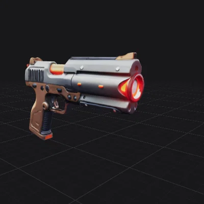 Mô hình súng phong cách Fortnite in 3D độc đáo