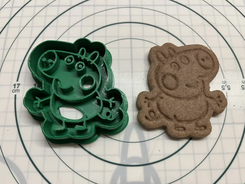 Khuôn cắt bánh quy hình George - Image 1