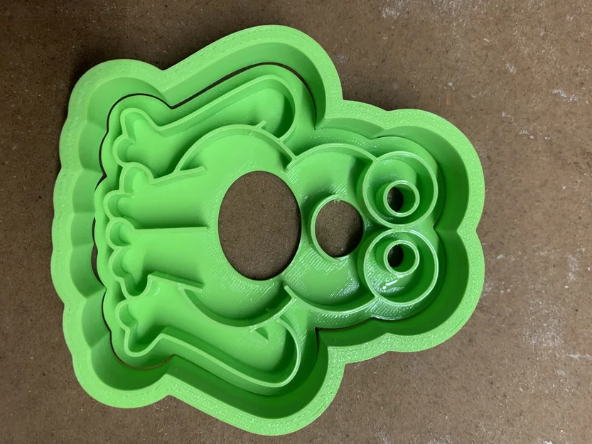 Khuôn cắt bánh quy hình chú ếch - Image 2