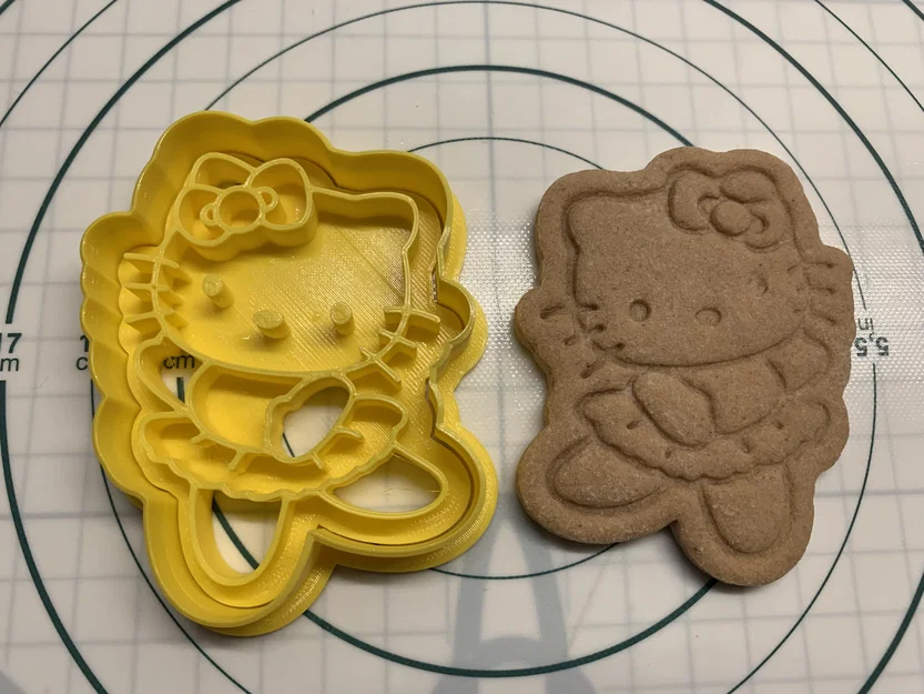 Khuôn cắt bánh quy Hello Kitty Vũ công ba lê - Image 1