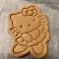 Khuôn cắt bánh quy Hello Kitty Vũ công ba lê - Thumbnail 3