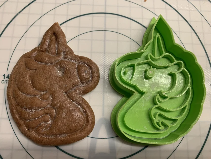 Khuôn cắt bánh quy hình kỳ lân (Unicorn) - Image 1