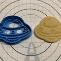 Khuôn cắt bánh quy hình UFO - Thumbnail 1